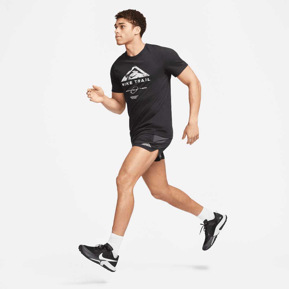 Men's 5" Trail Running Short - Black