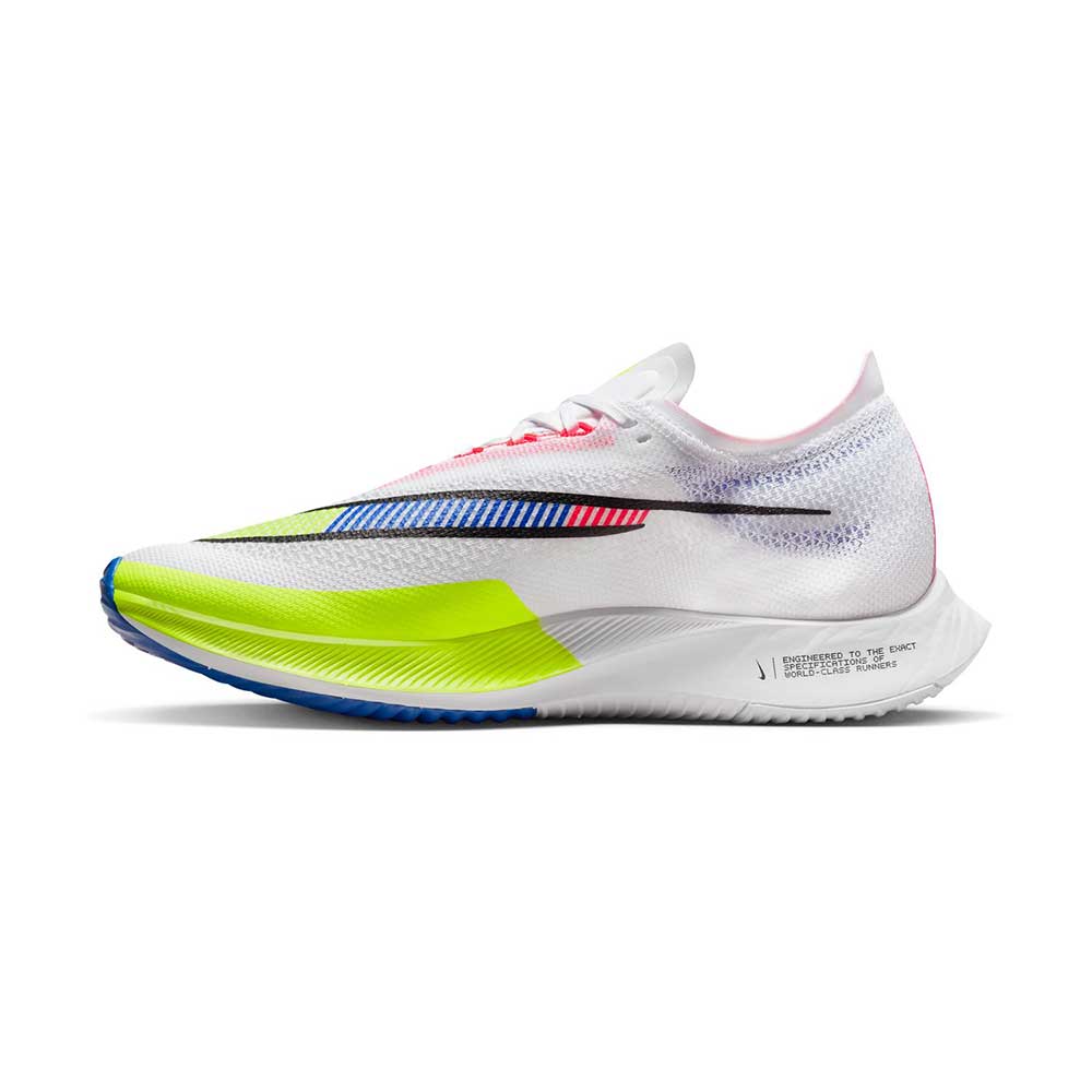 Men's Nike ZoomX Streakfly Premium Running Shoe - White/Black/Volt - Regular (D)