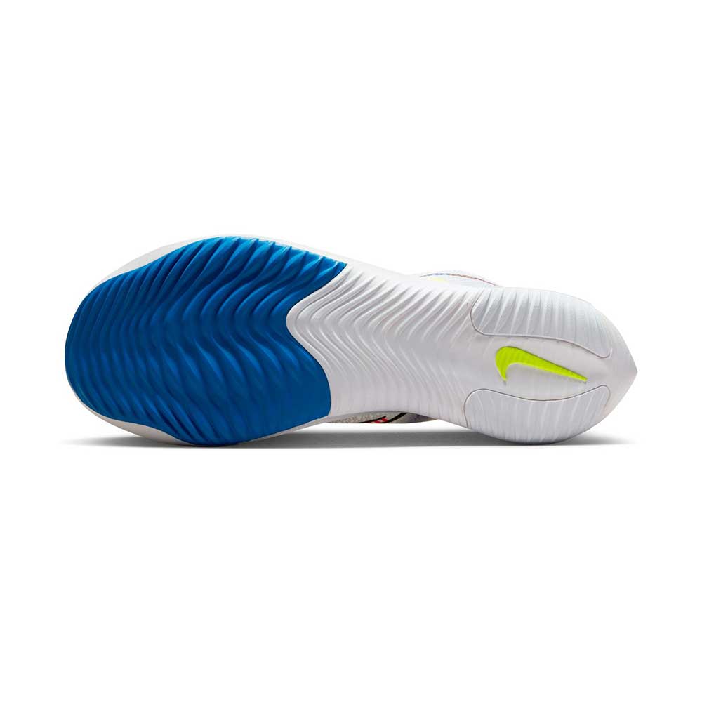 Men's Nike ZoomX Streakfly Premium Running Shoe - White/Black/Volt - Regular (D)