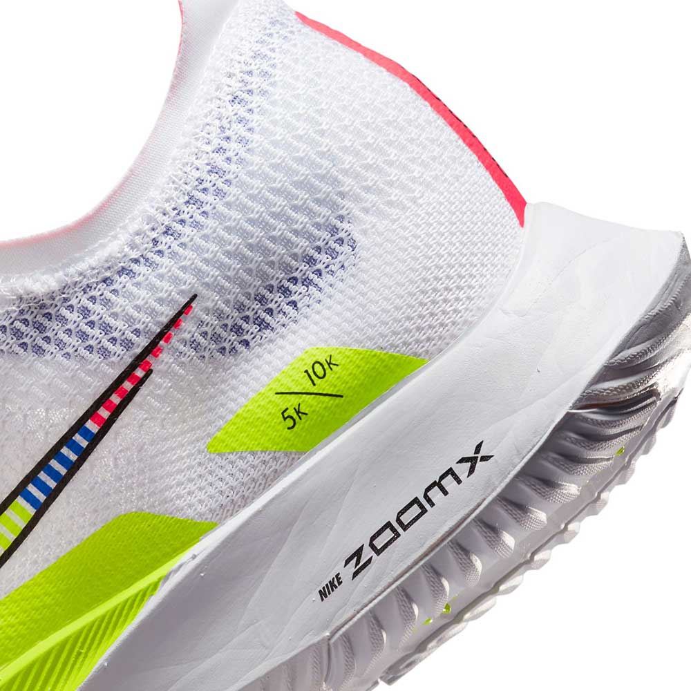 Men's Nike ZoomX Streakfly Premium Running Shoe - White/Black/Volt - Regular (D)