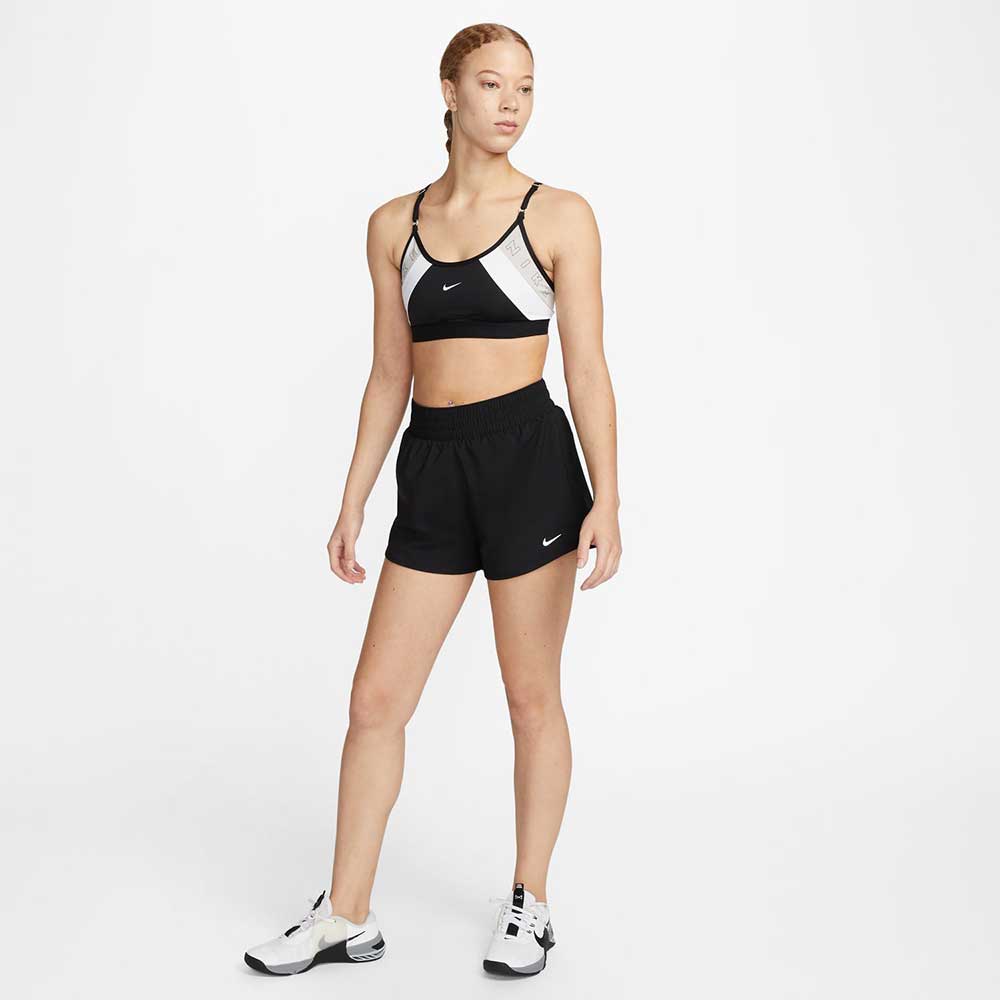 Women's Nike One Dri-Fit High Rise 3in Short - Black
