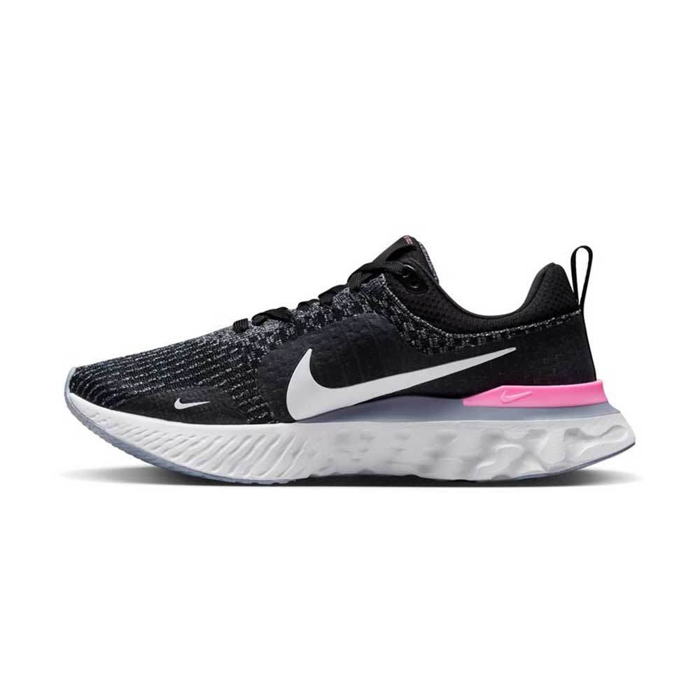 Men's React Infinity 3 Running Shoe - Black/Football Grey/Ashen Slate- Regular (D)