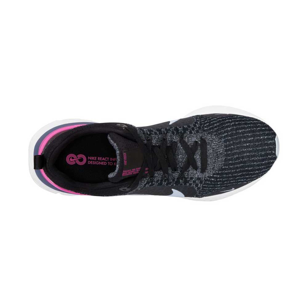 Men's React Infinity 3 Running Shoe - Black/Football Grey/Ashen Slate- Regular (D)
