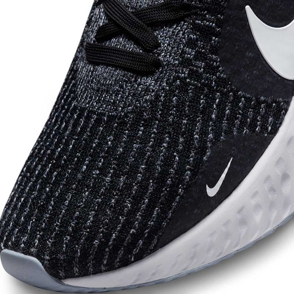Men's React Infinity 3 Running Shoe - Black/Football Grey/Ashen Slate- Regular (D)