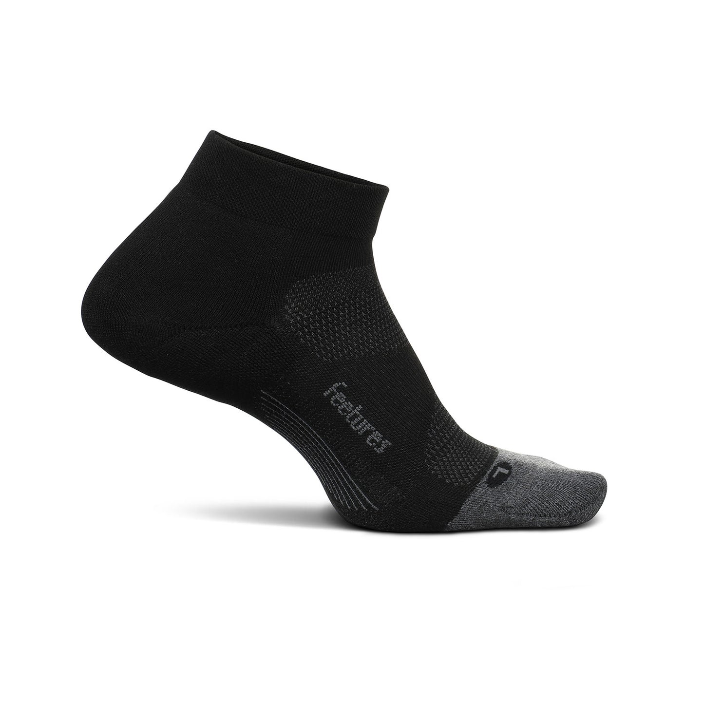 Unisex Elite Max Cushion Low Cut Socks - Black