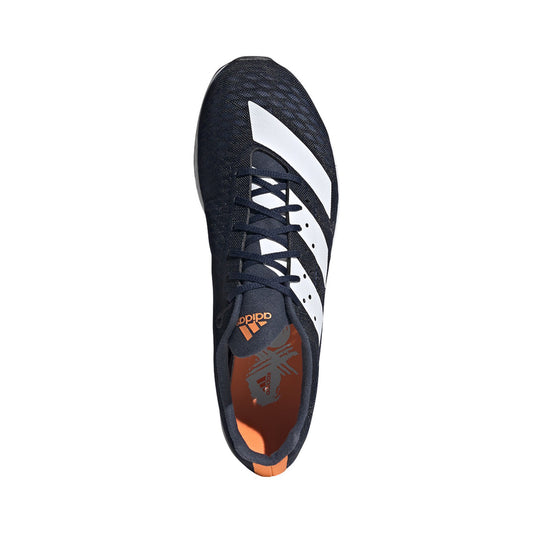 Adizero XC Sprint Spike - Collegiate Navy/Footwear White/Signal Orange- Regular (D)