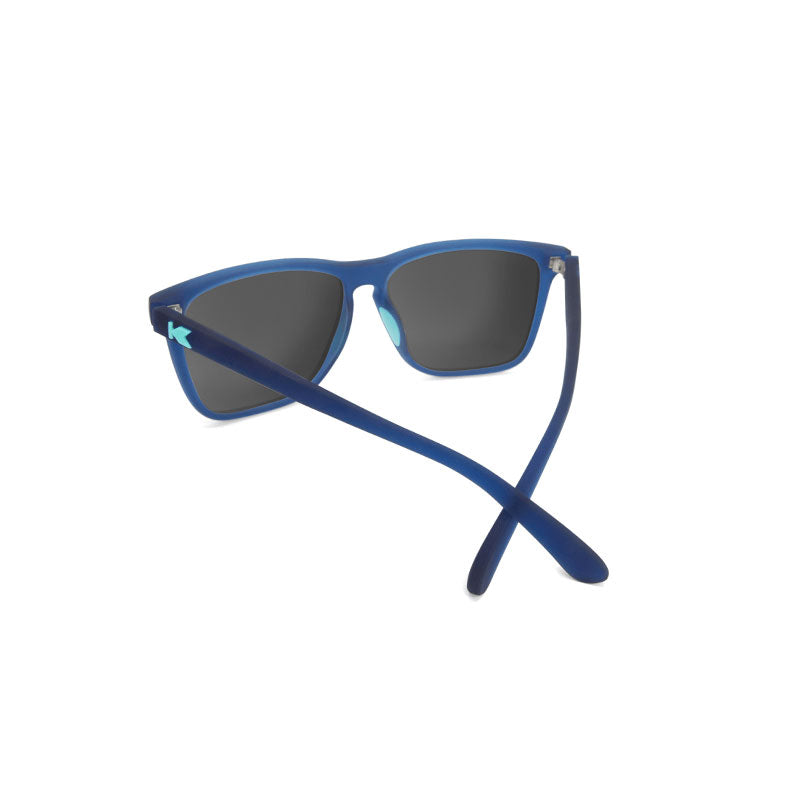 Fast Lanes Sport Sunglasses- Rubberized Navy/Mint