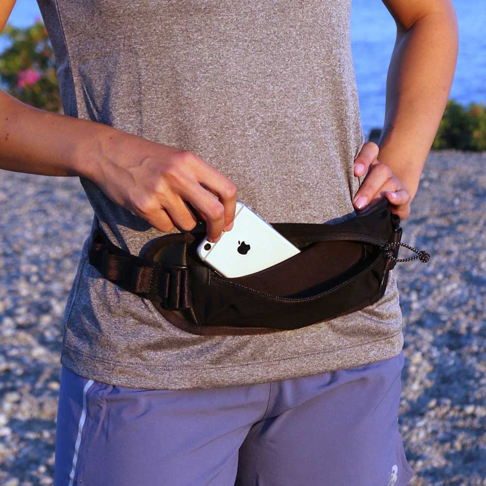FKT Minimalist Trail Belt - Black/Onyx