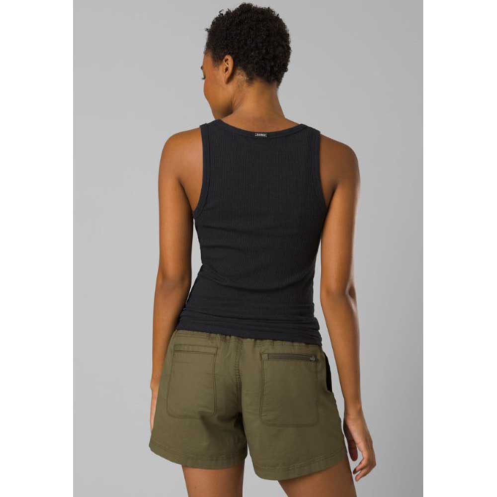 Women's Foundation Rib Tank Top - Black Heather