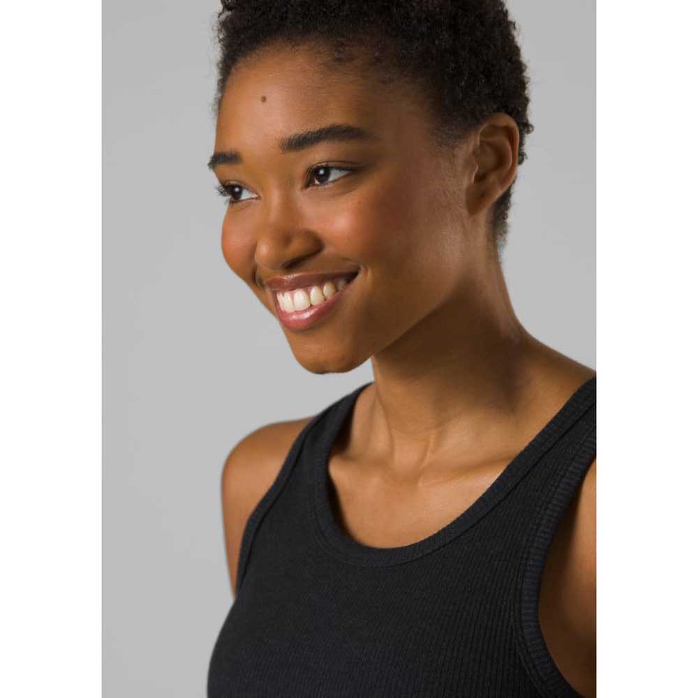 Women's Foundation Rib Tank Top - Black Heather