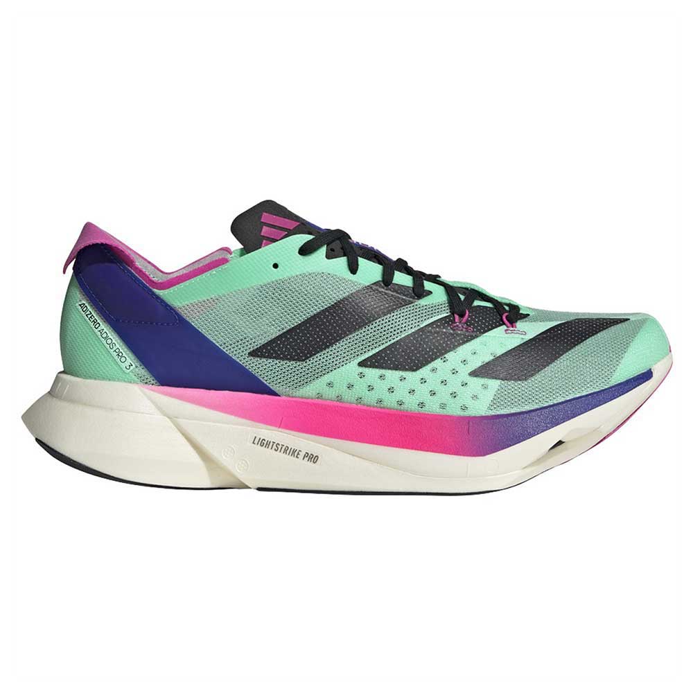 Unisex AdiZERO Adios Pro 3 Running Shoe - Mint/Core Black/Lucid – Gazelle Sports