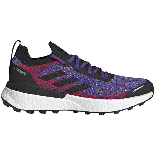 Women's Terrex Two Ultra Primeblue Trail Running Shoe - Scarlet/Core Black/Hazy Sky - Regular (B)