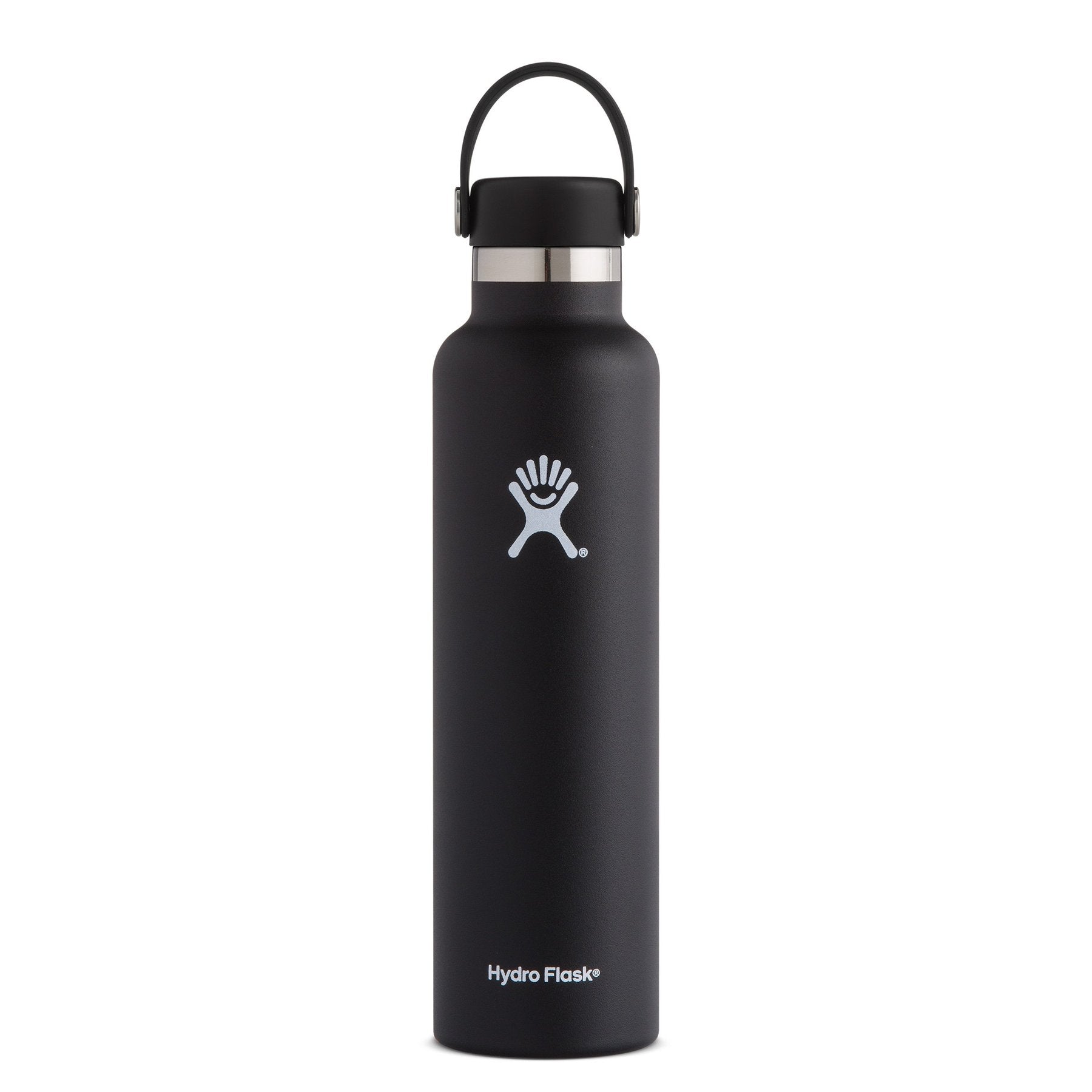 24 oz Standard Mouth Insulated Waterbottle Black - Main Image