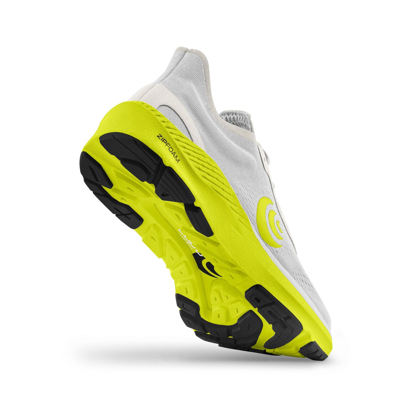 Men's Cyclone Running Shoe - White/Lime - Regular (D)