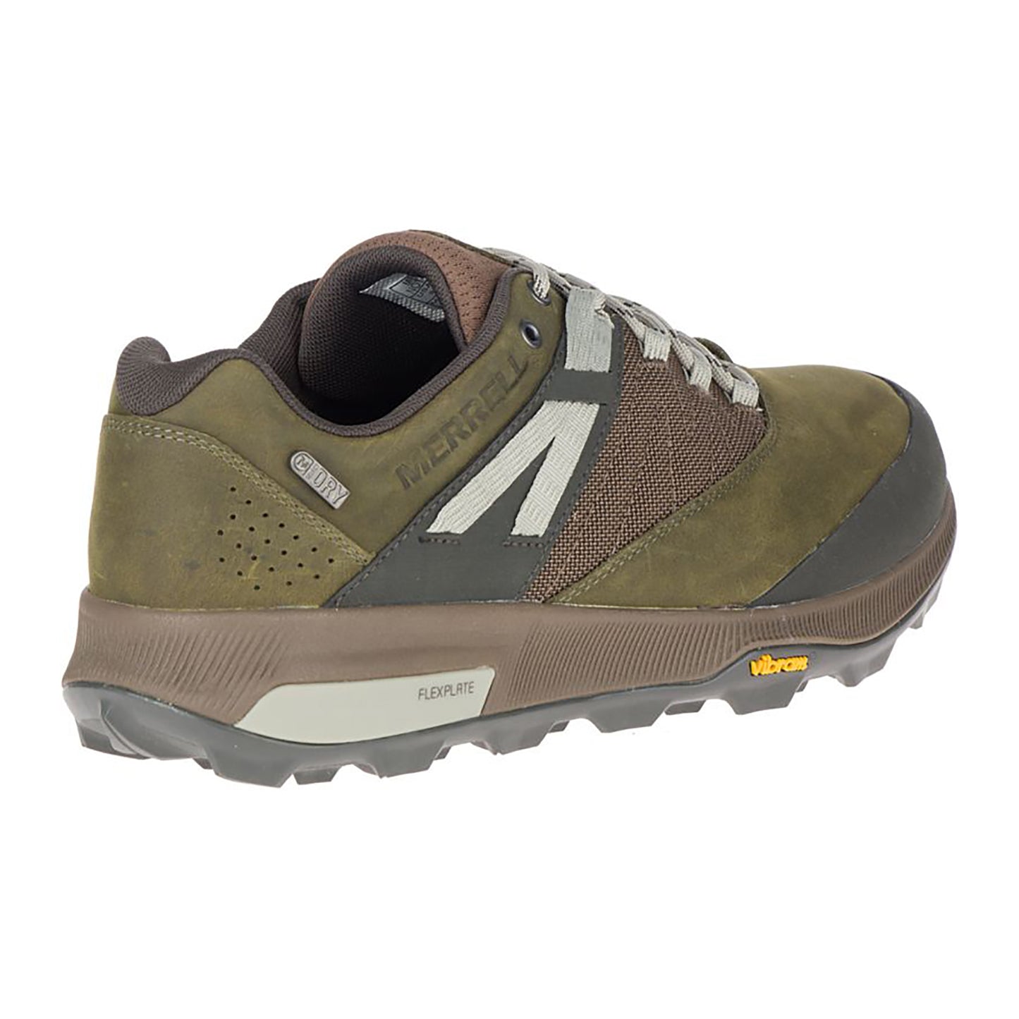 Men's Zion Waterproof Trail Shoe - Dark Olive - Regular (D)