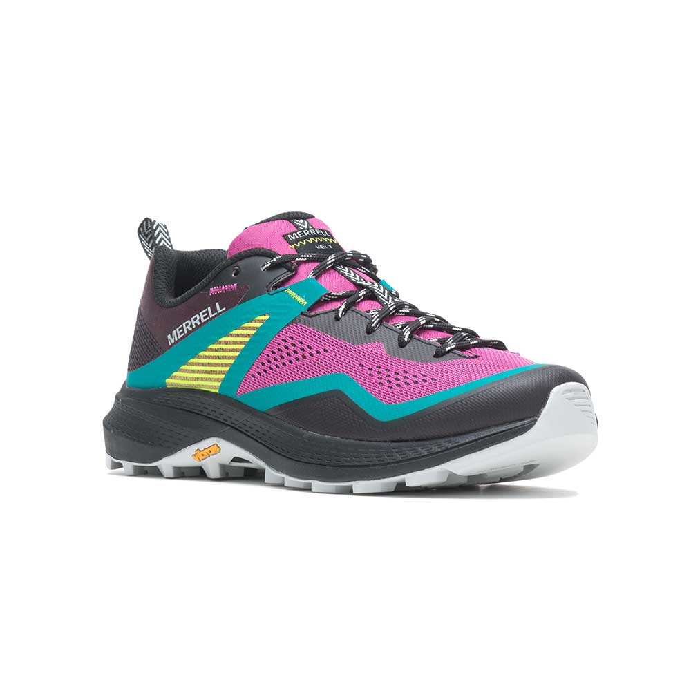 Women's MQM 3 Trail Running Shoe- Fuchsia/Burgundy- Regular (B)
