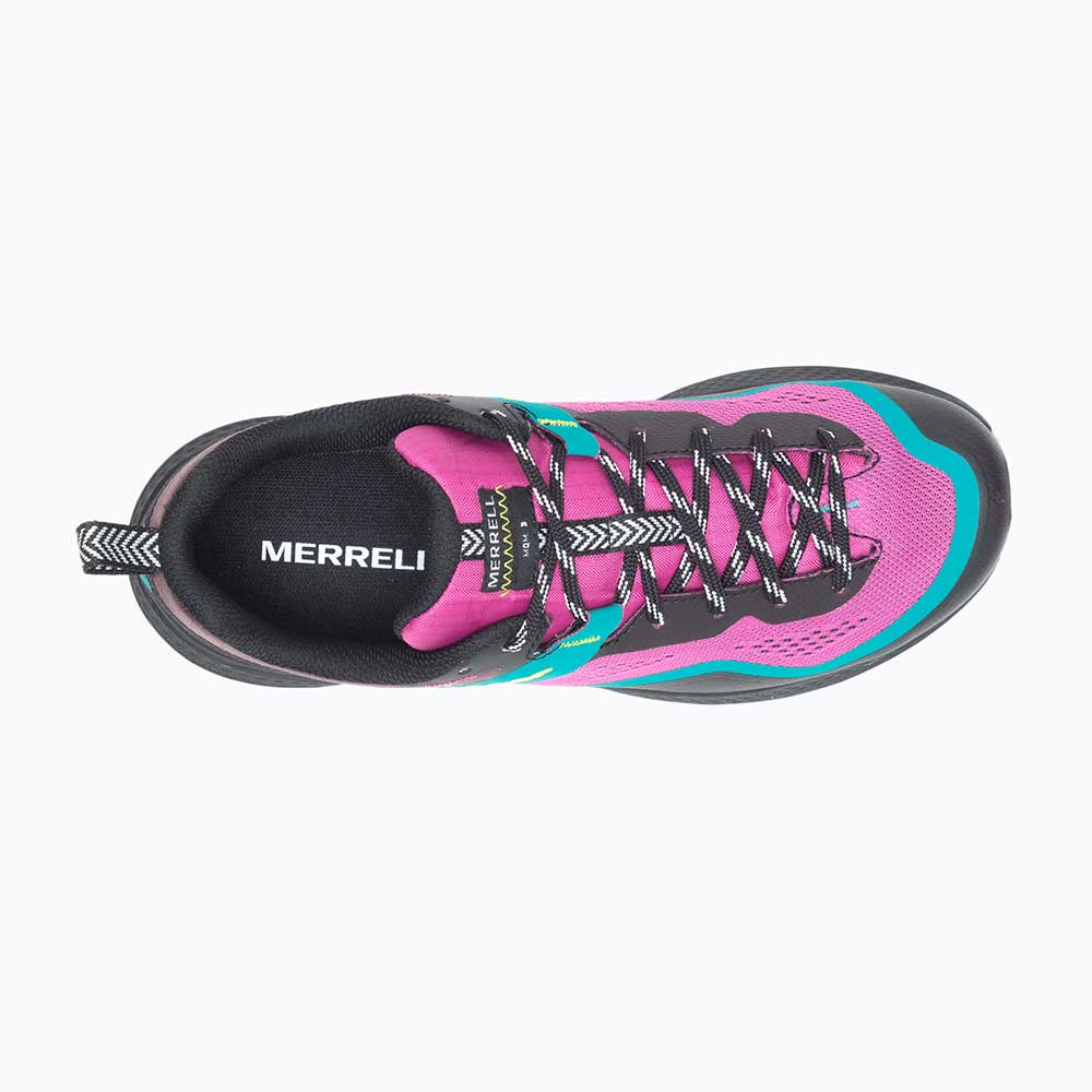 Women's MQM 3 Trail Running Shoe- Fuchsia/Burgundy- Regular (B)