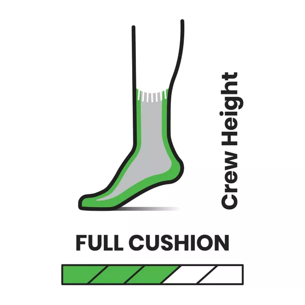Men's Classic Hike Full Cushion Crew Socks - Deep Navy