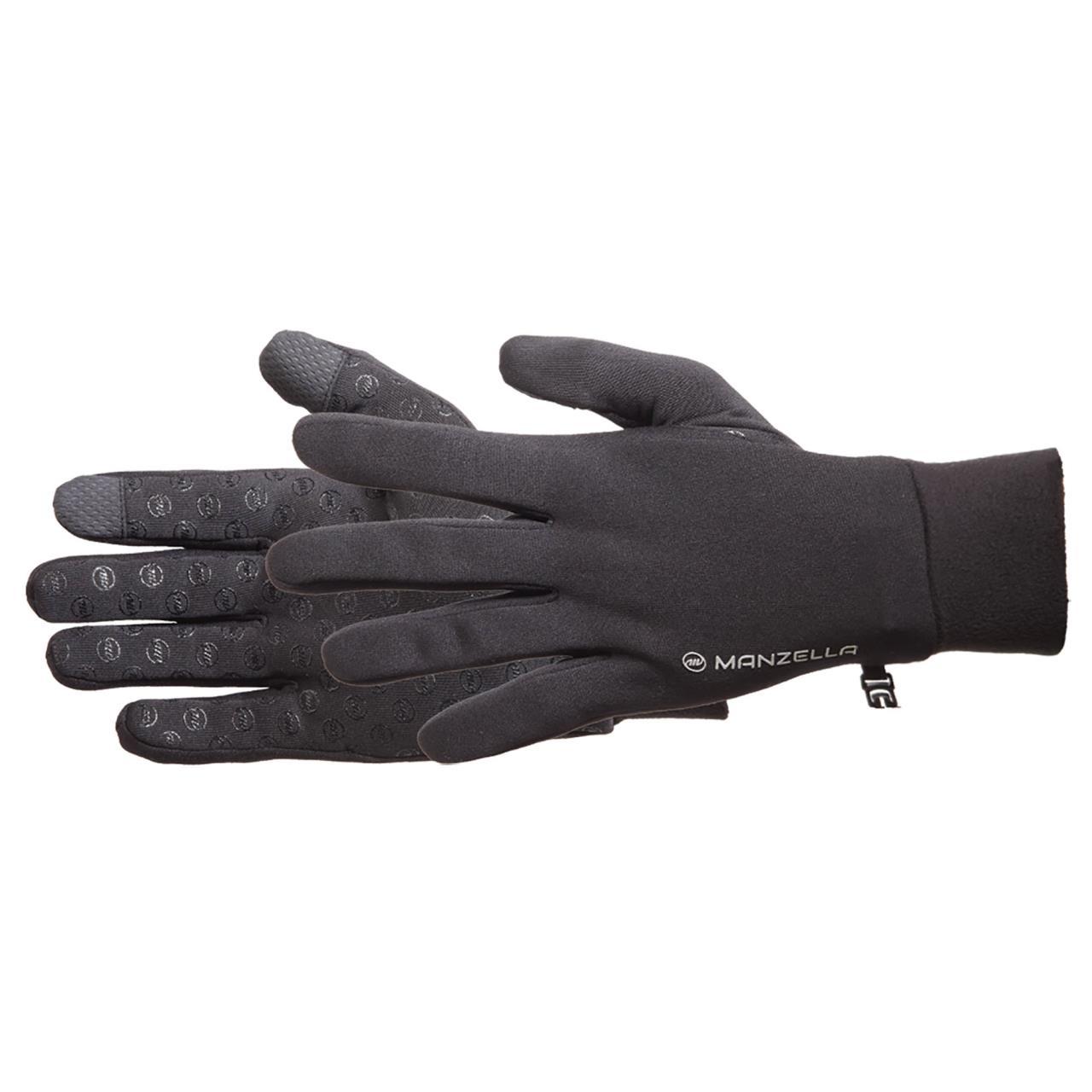 Men's Power Stretch Ultra TouchTip Gloves - Black