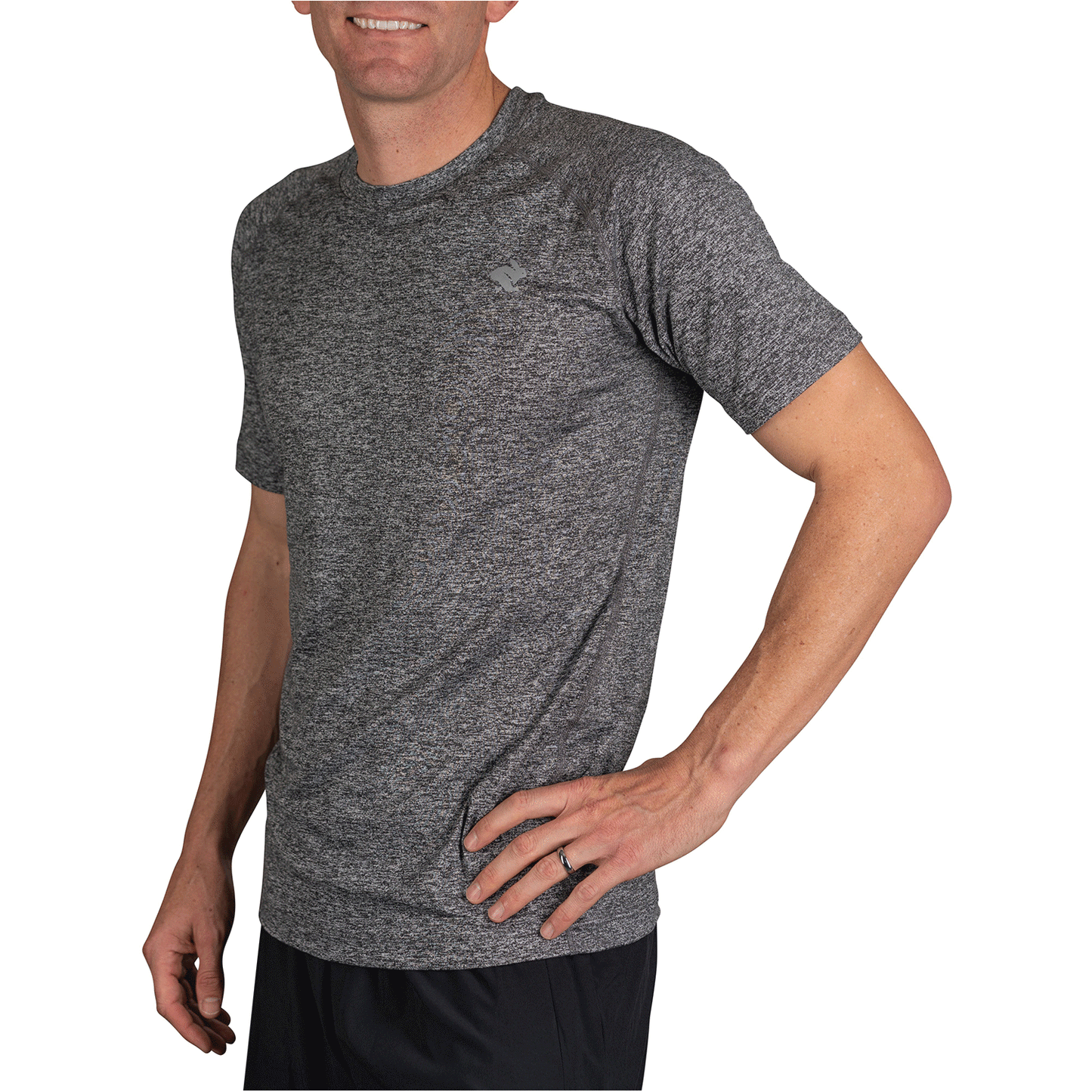 Men's EZ Tee Short Sleeve Shirt - Charcoal Heather