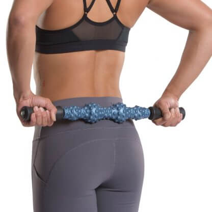 RM Extreme Contoured Roller Massager - Black/Blue