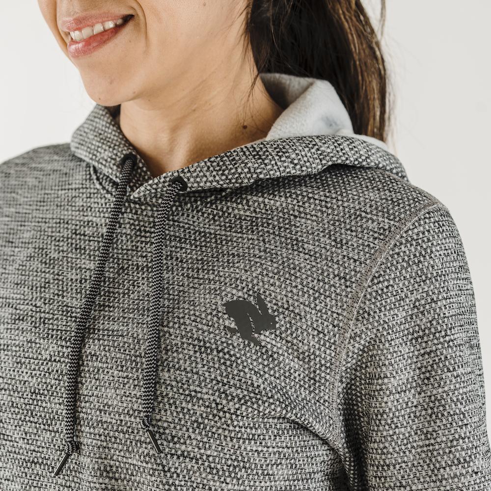 Women's run & chill Hoody - Charcoal