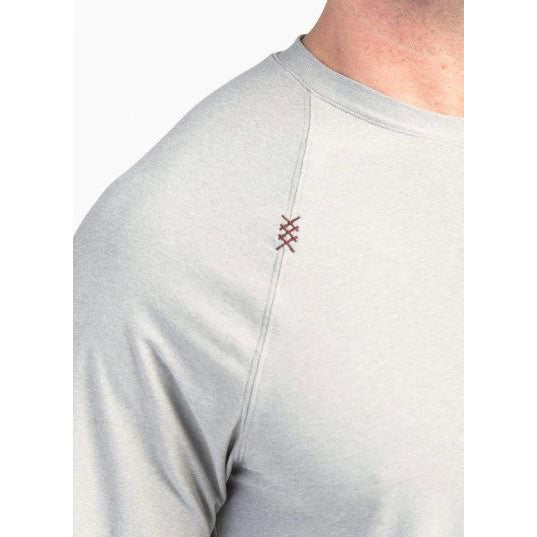 Men's Reign Long Sleeve Shirt - Light Grey Heather