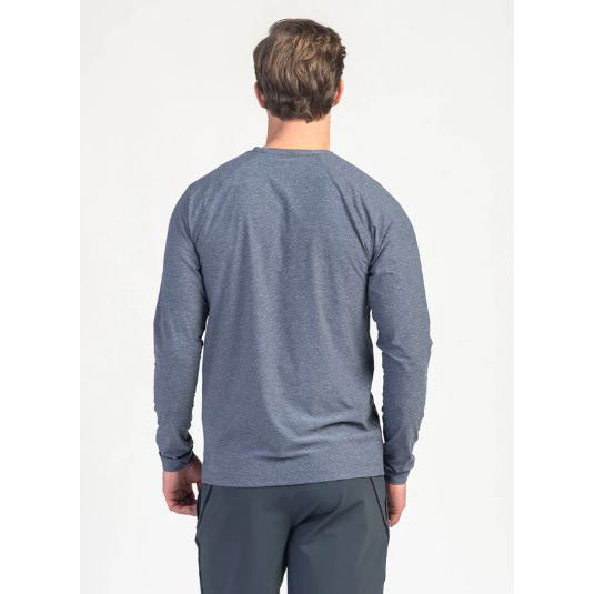 Men's Reign Long Sleeve Top - Light Grey Heather