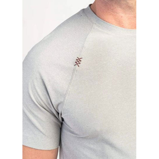 Men's Reign Short Sleeve Shirt - Light Gray Heather