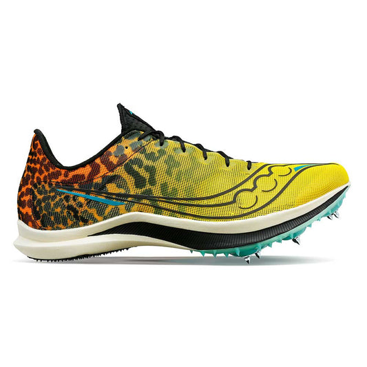 Men's Endorphin Cheetah Track Spike - Black/ViZi - Regular (D)