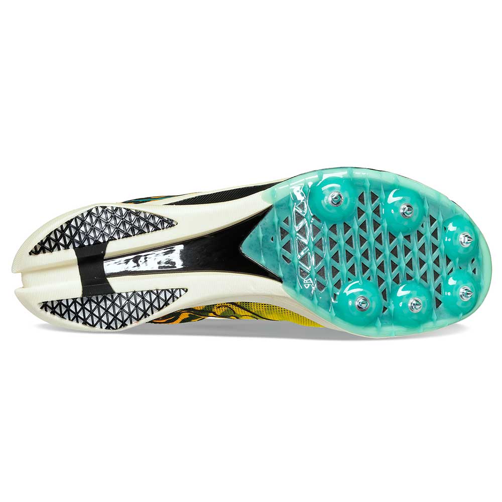 Men's Endorphin Cheetah Spike - Black/ViZi - Regular (D)