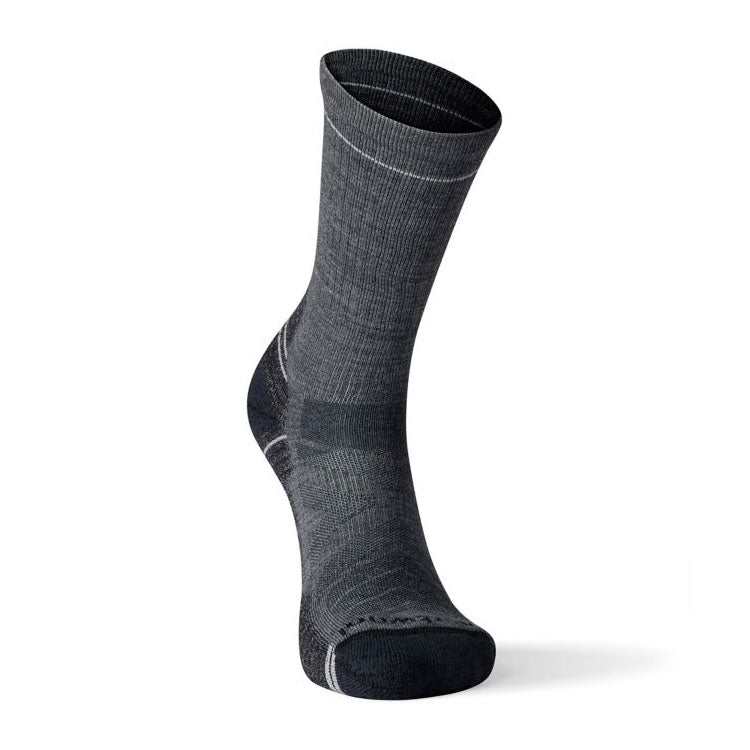 Men's Hike Light Cushion Crew Socks - Medium Gray