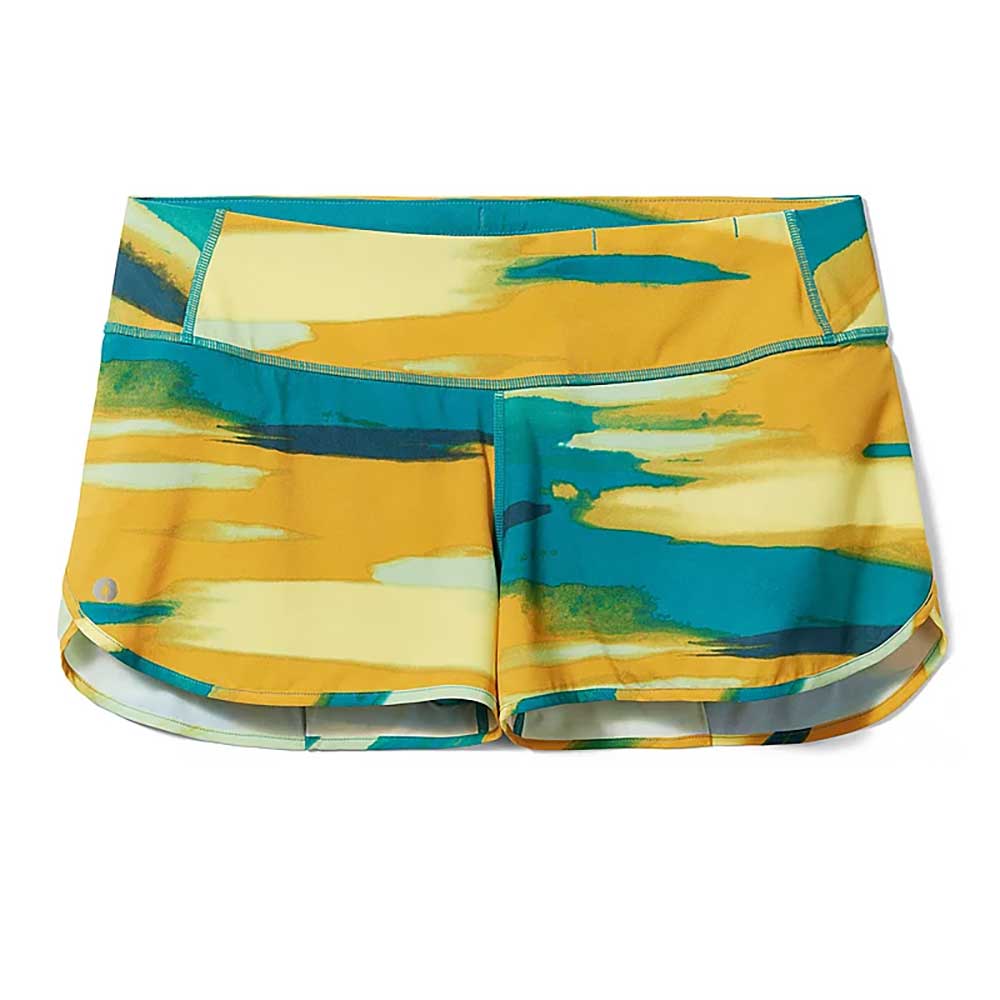 Women's Active Lined Short - Deep Lake Horizon Print