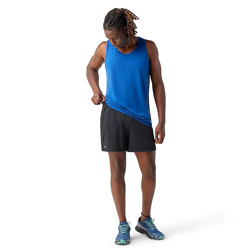 Men's Active Lined 5in Shorts - Black