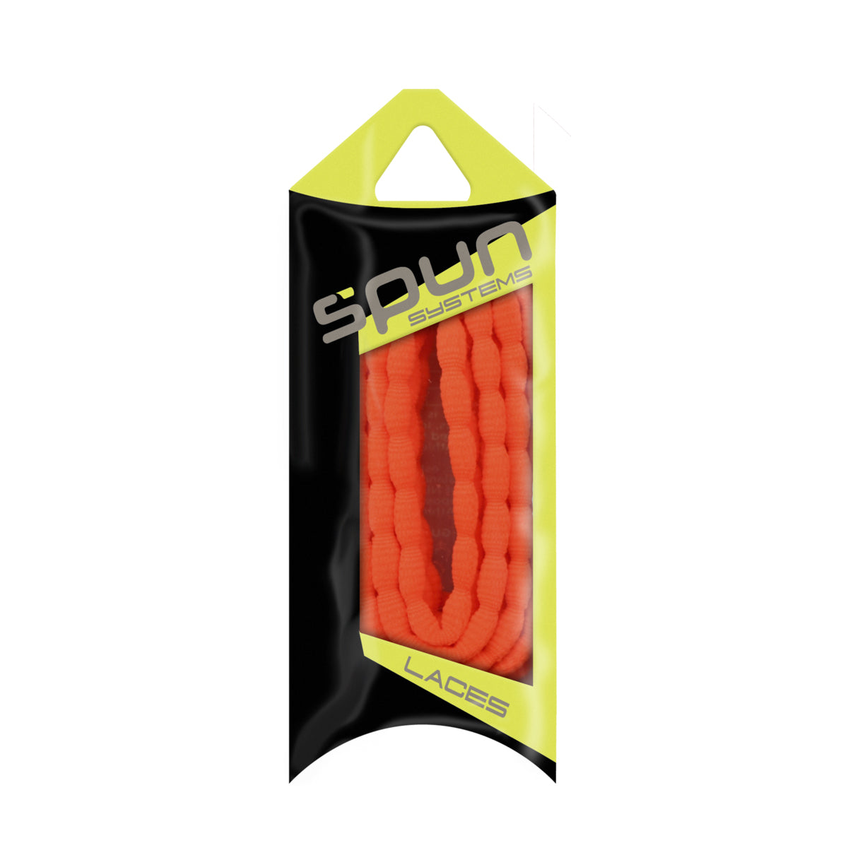 Bubble Shoe Laces - Neon Orange