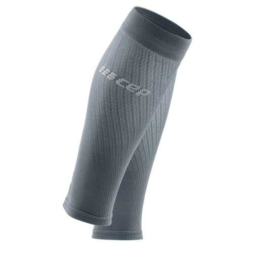 CEP Ultralight Compression Calf Sleeves - Men Grey/Light Grey III