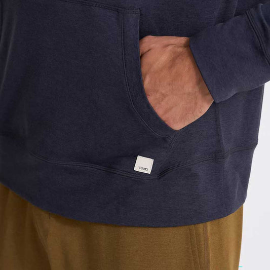 Men's Ponto Performance 1/2 Zip Hoodie - Midnight Heather