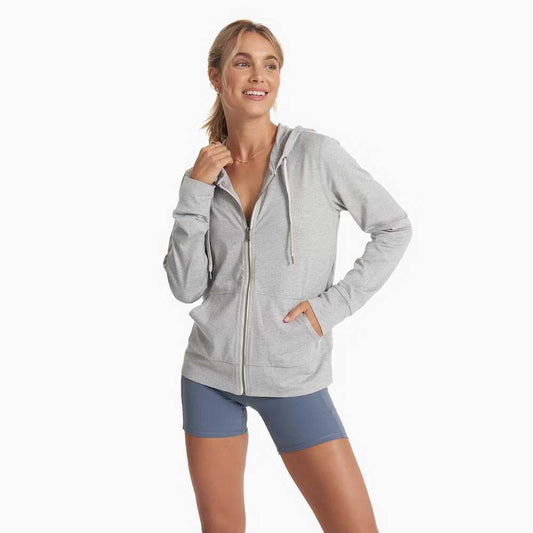 Women's Halo Performance Hoodie 2.0 - Pale Grey Heather