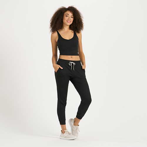 Women's Performance Jogger - Heather Black
