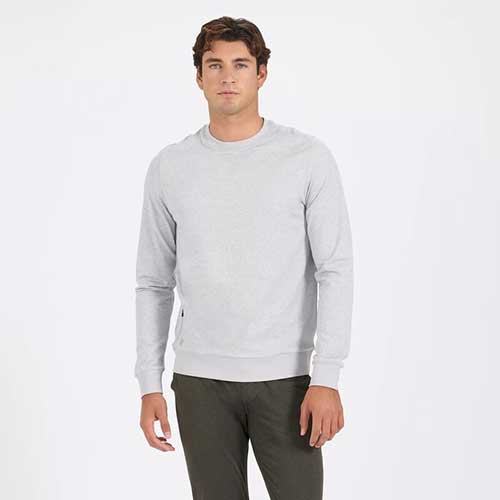 Men's Ponto Performance Crew - Platinum Heather