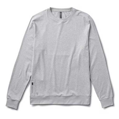 Men's Ponto Performance Crew - Platinum Heather