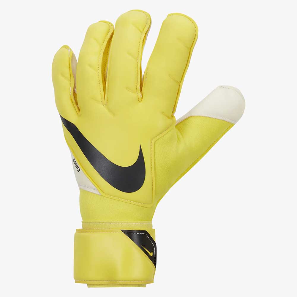 Nike Grip 3 Glove- Yellow Strike/White/Black Gazelle Sports
