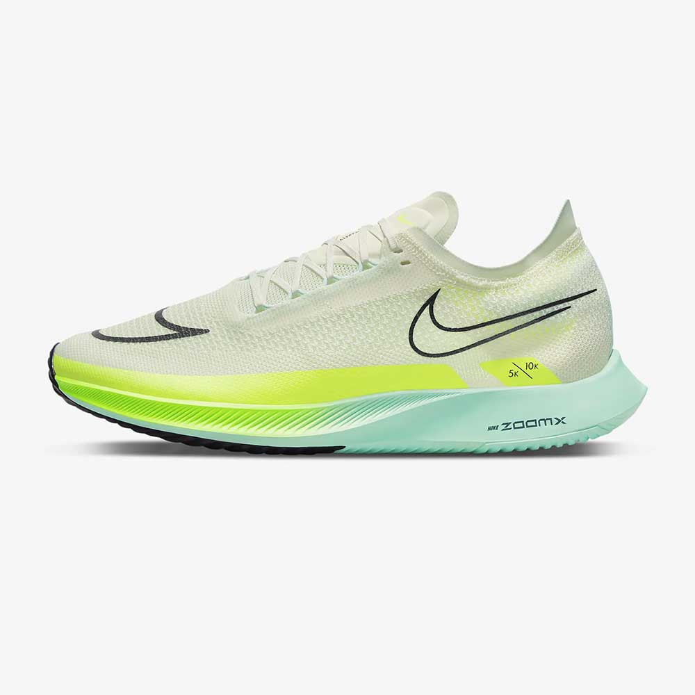 Men's Nike ZoomX Streakfly Racing Shoes - Coconut Milk/Cave Purple- Regular (D)
