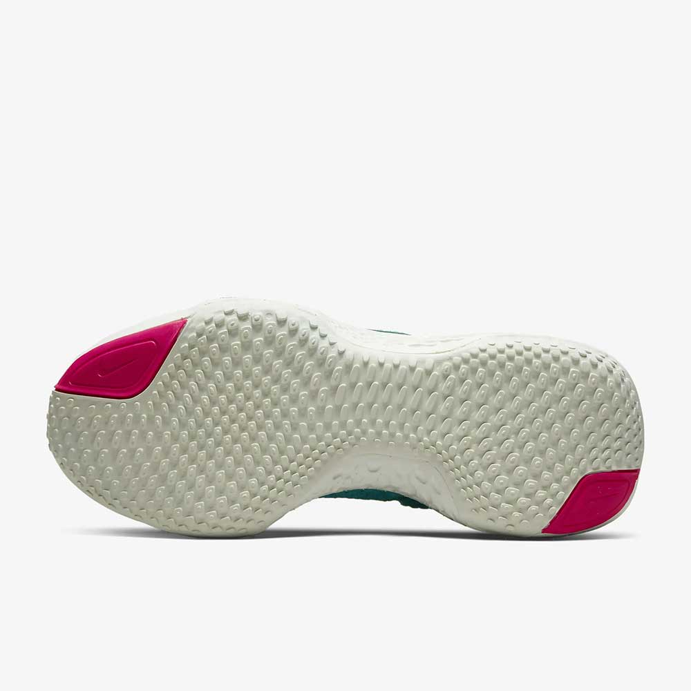 Women's ZoomX Invincible 2 Flyknit 2 Running Shoe- Washed Teal/Black/Pink Prime - Regular (B)