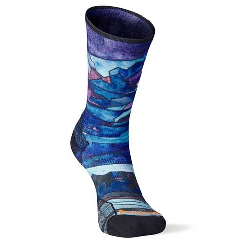 Women's Athlete Edition Run Print Crew Socks - Multi Color