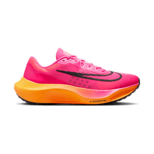 Men's Zoom Fly 5 Running Shoe- Hyper Pink/Black/Laser Orange- Regular (D)
