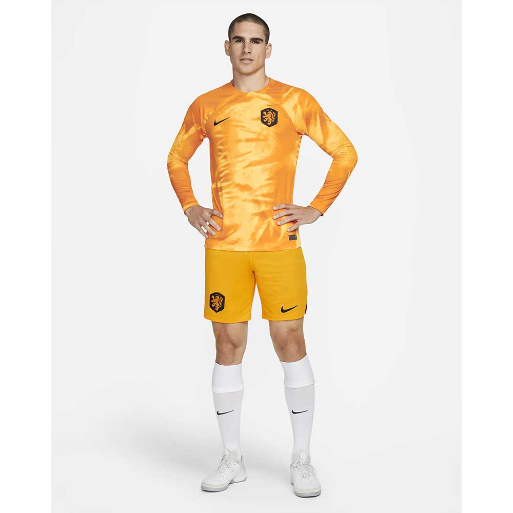 Stryker Netherlands Soccer Team Shirt Adult Orange Knvb (Small)