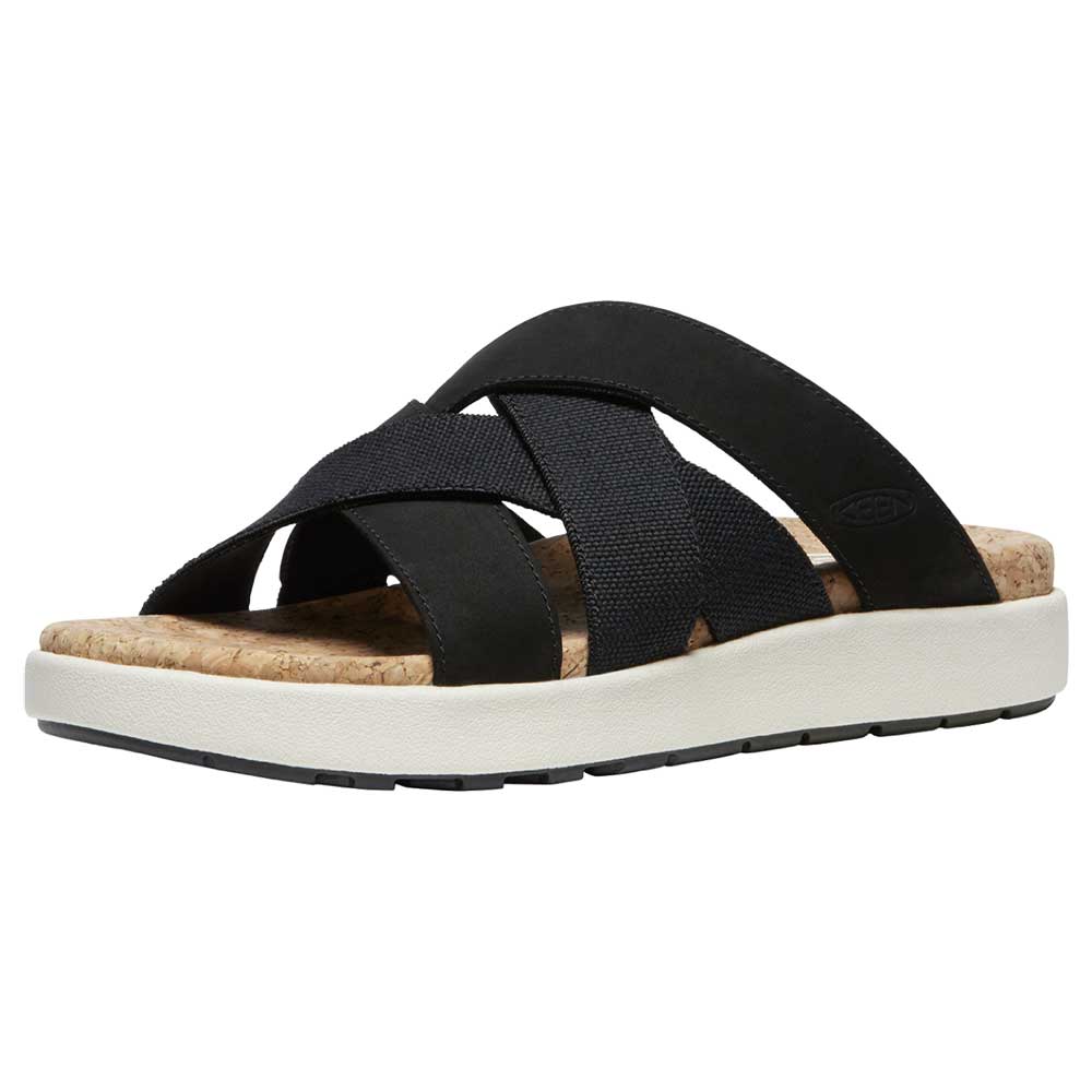 Women's Elle Mixed Slide - Black/Birch - Regular (B)