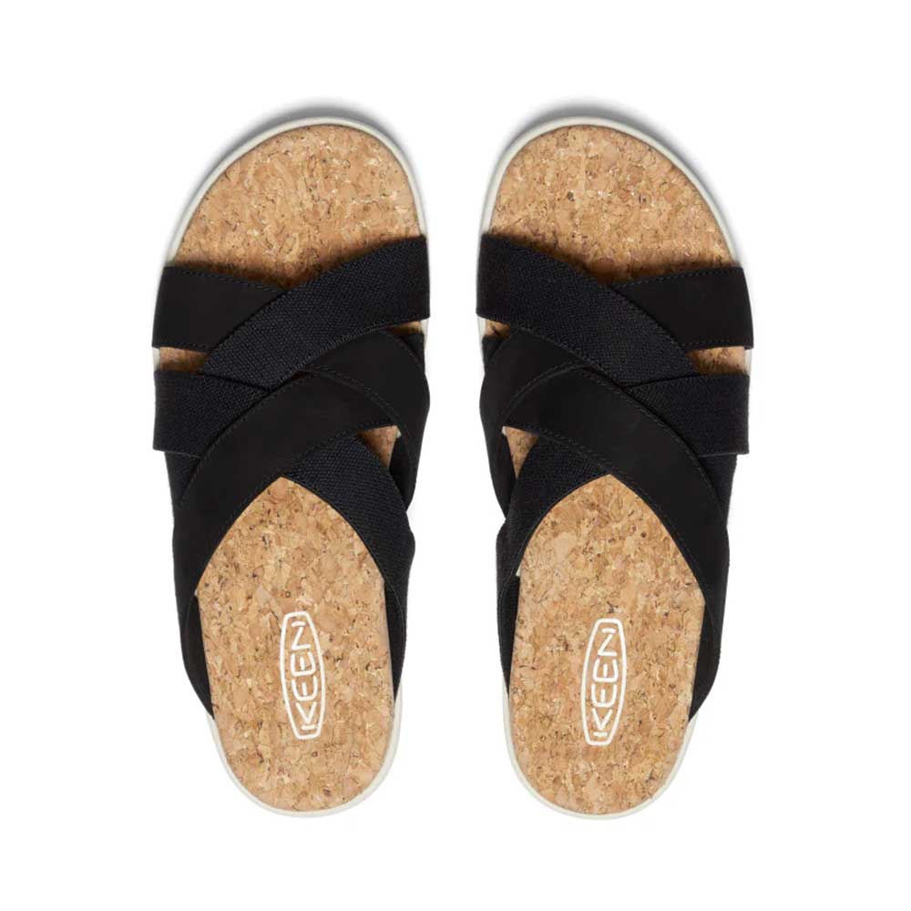 Women's Elle Mixed Slide - Black/Birch - Regular (B)