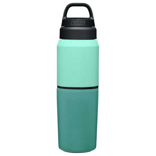 MultiBev 17 oz Bottle / 12 oz Cup Insulated Stainless Steel - Coastal/Lagoon